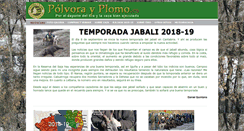 Desktop Screenshot of polvorayplomo.es